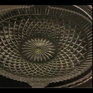Hoya Lead crystal glass basket